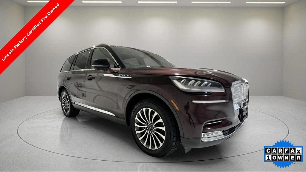 used 2022 Lincoln Aviator car, priced at $46,987