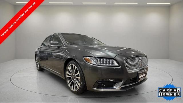 used 2020 Lincoln Continental car, priced at $37,995