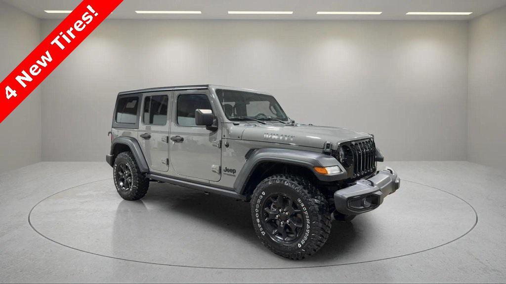 used 2021 Jeep Wrangler car, priced at $32,995