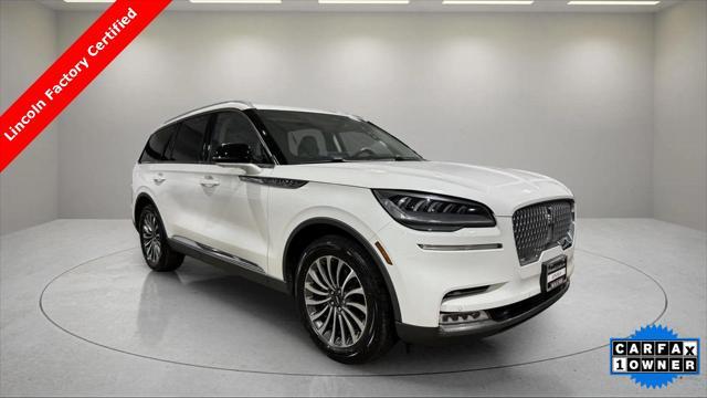 used 2021 Lincoln Aviator car, priced at $44,995