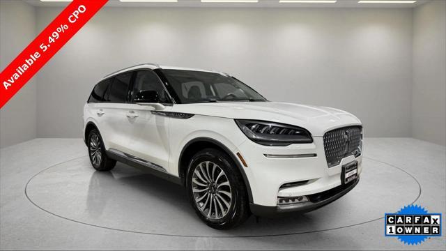 used 2021 Lincoln Aviator car, priced at $41,995