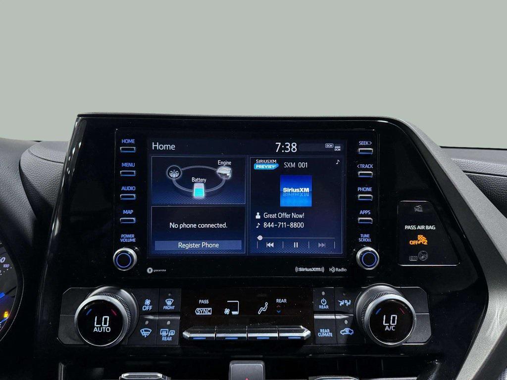 used 2021 Toyota Highlander Hybrid car, priced at $29,987