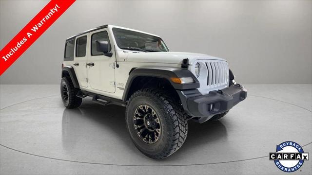 used 2020 Jeep Wrangler Unlimited car, priced at $27,995