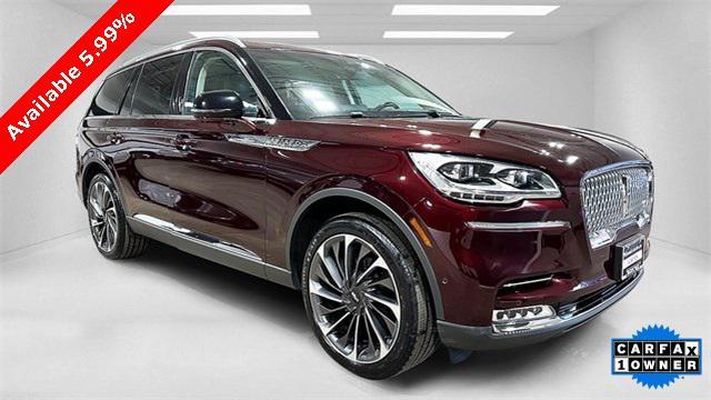 used 2020 Lincoln Aviator car, priced at $42,633