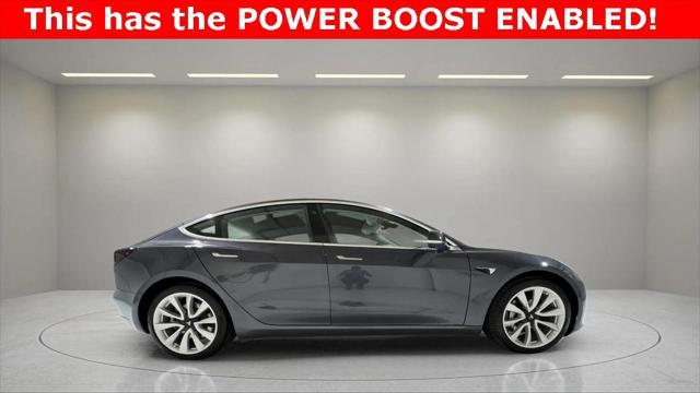 used 2018 Tesla Model 3 car, priced at $27,495