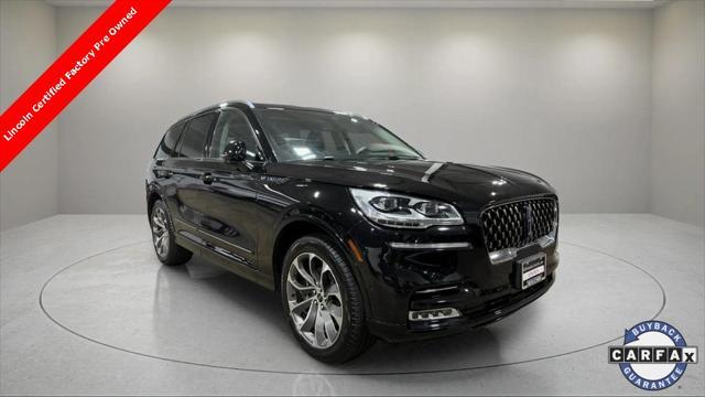 used 2021 Lincoln Aviator car, priced at $45,995