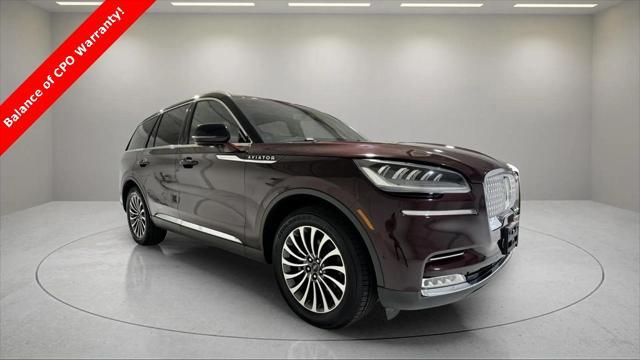 used 2021 Lincoln Aviator car, priced at $42,408