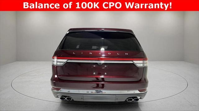 used 2021 Lincoln Aviator car, priced at $42,408