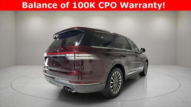 used 2021 Lincoln Aviator car, priced at $42,408