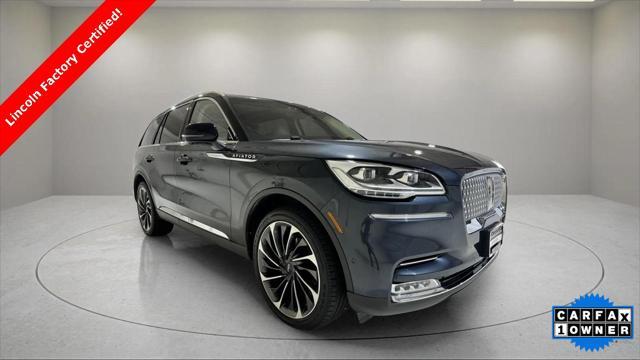 used 2021 Lincoln Aviator car, priced at $47,987