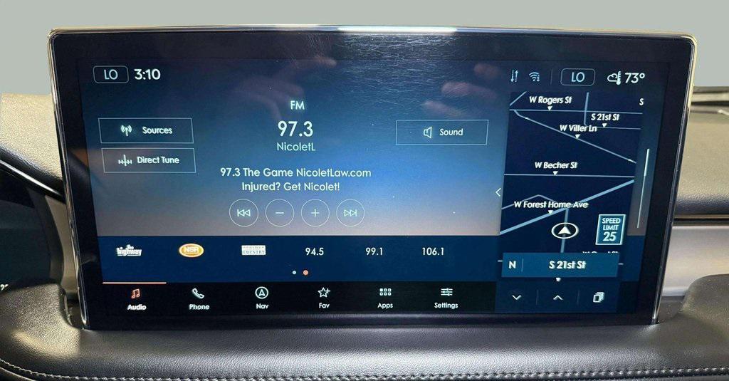 used 2022 Lincoln Nautilus car, priced at $24,995