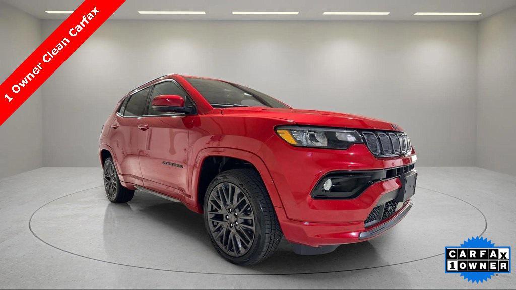 used 2022 Jeep Compass car, priced at $23,487
