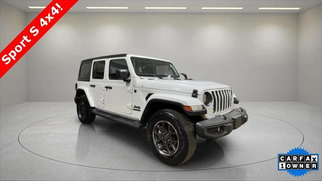 used 2021 Jeep Wrangler Unlimited car, priced at $32,250