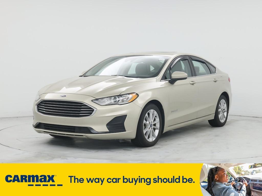 used 2019 Ford Fusion Hybrid car, priced at $14,998