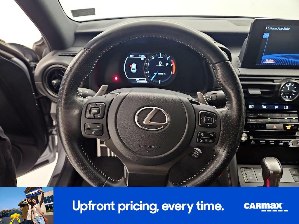 used 2023 Lexus IS 350 car, priced at $42,998