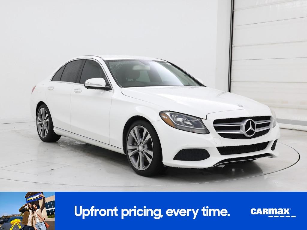 used 2015 Mercedes-Benz C-Class car, priced at $17,998