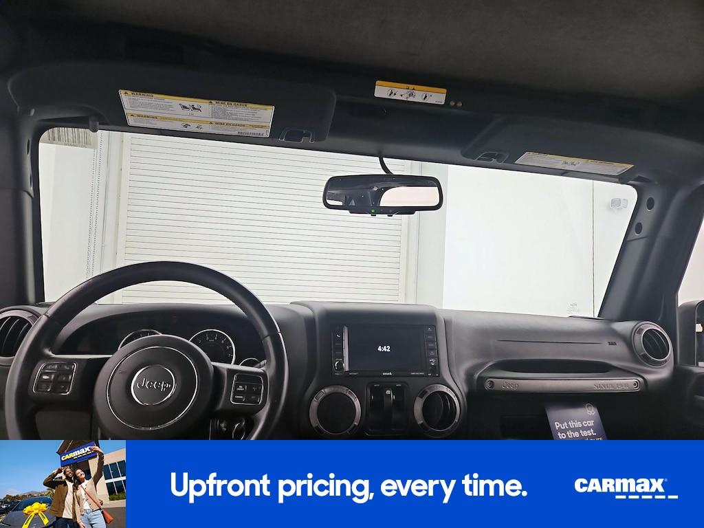 used 2015 Jeep Wrangler car, priced at $19,998
