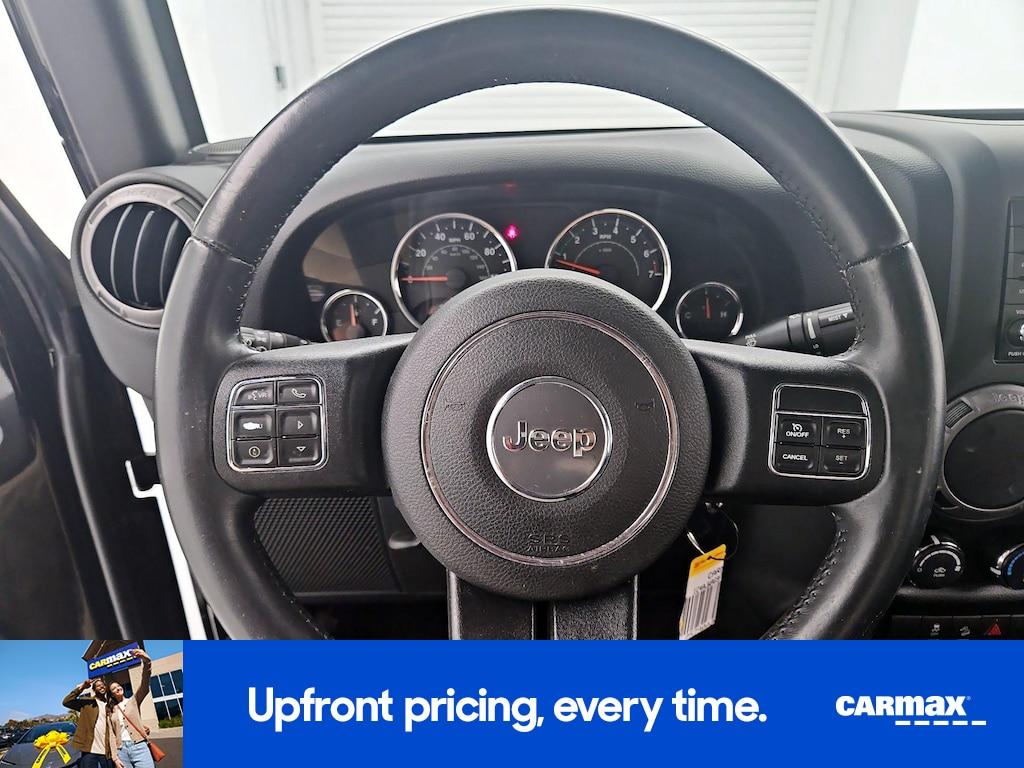 used 2015 Jeep Wrangler car, priced at $19,998