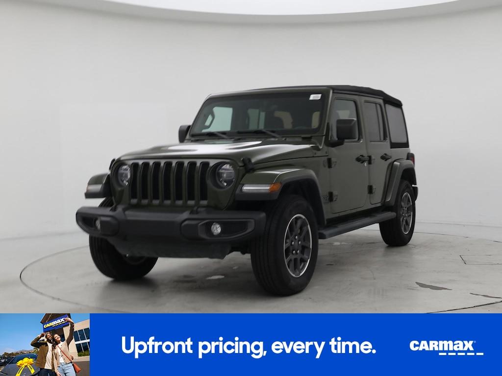 used 2021 Jeep Wrangler car, priced at $28,998