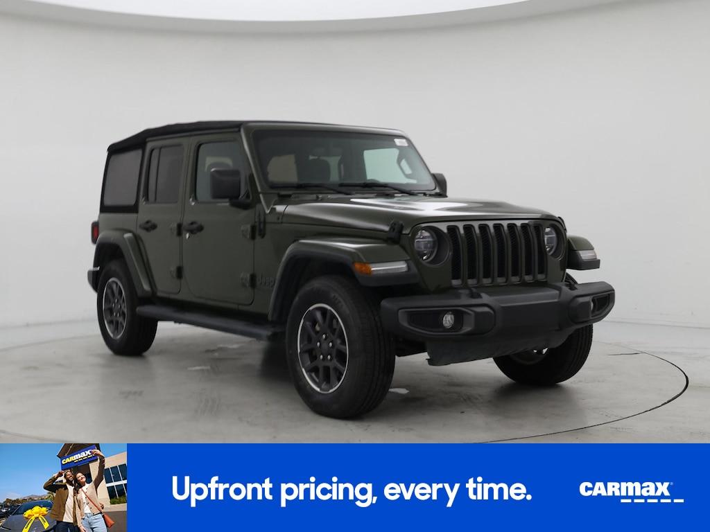used 2021 Jeep Wrangler car, priced at $28,998