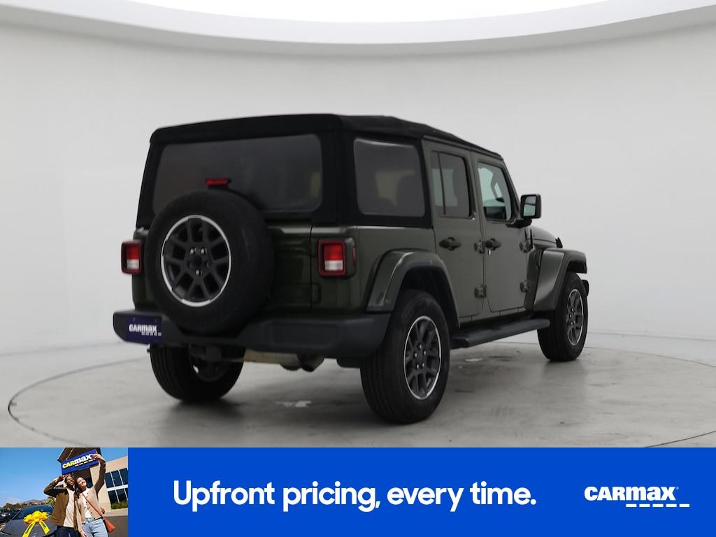 used 2021 Jeep Wrangler car, priced at $28,998