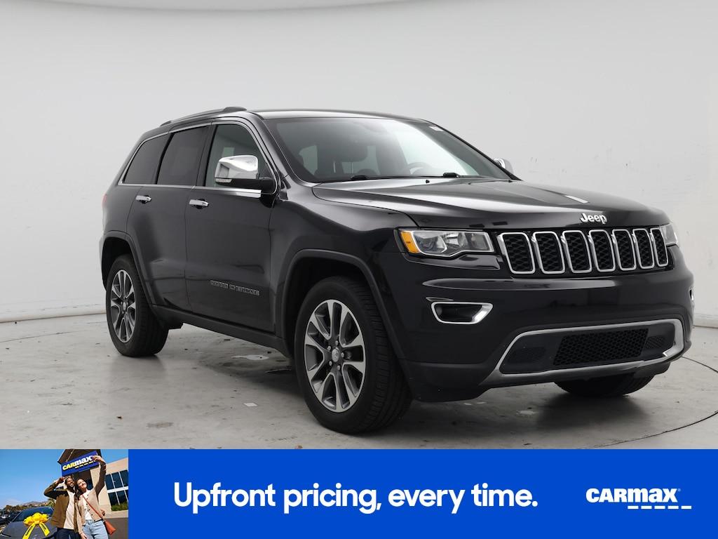 used 2018 Jeep Grand Cherokee car, priced at $20,998