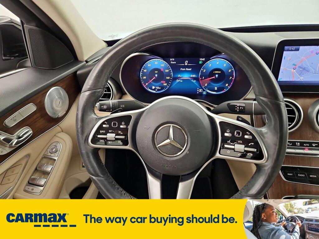 used 2020 Mercedes-Benz C-Class car, priced at $27,998