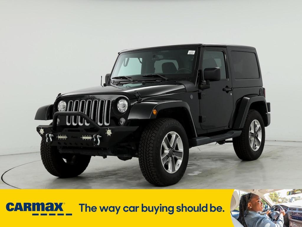 used 2017 Jeep Wrangler car, priced at $25,998