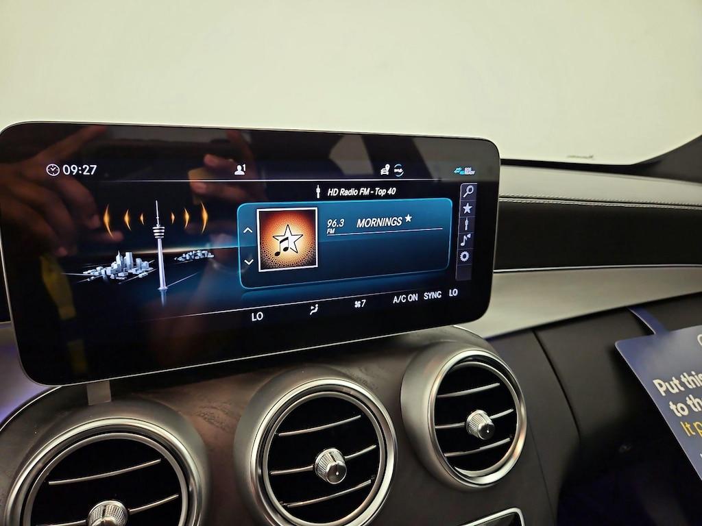 used 2022 Mercedes-Benz C-Class car, priced at $38,998