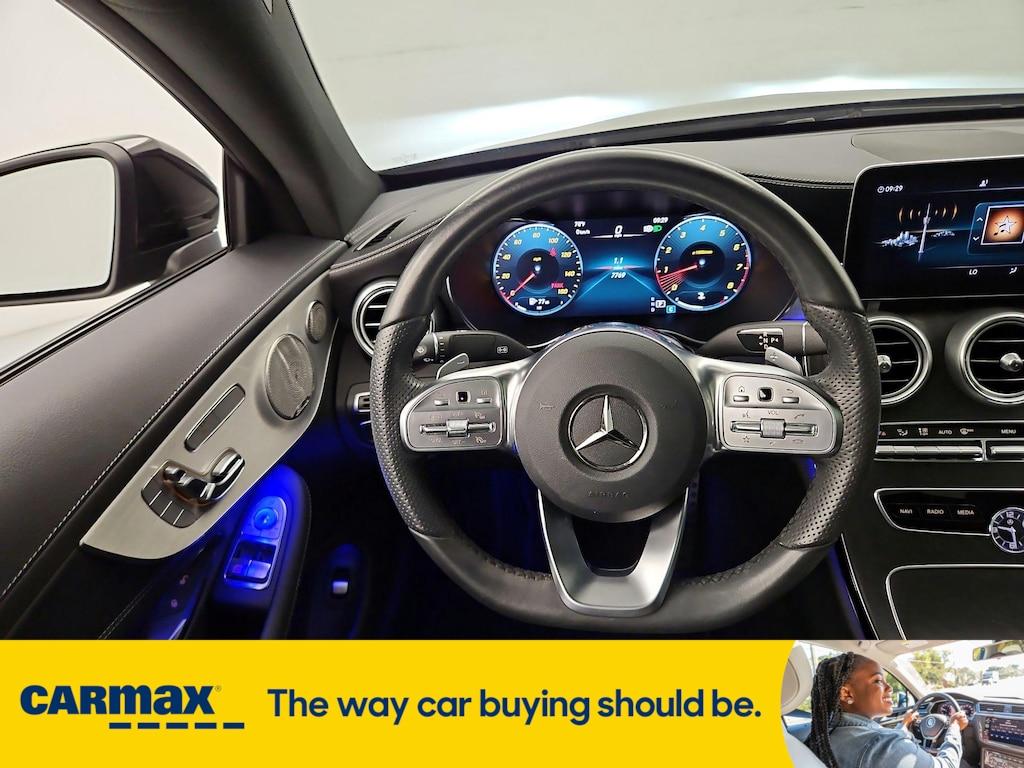 used 2022 Mercedes-Benz C-Class car, priced at $38,998
