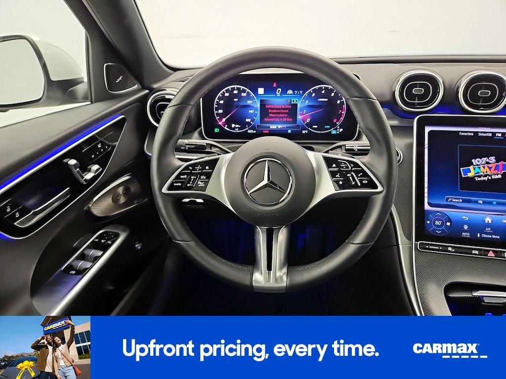 used 2024 Mercedes-Benz C-Class car, priced at $40,998