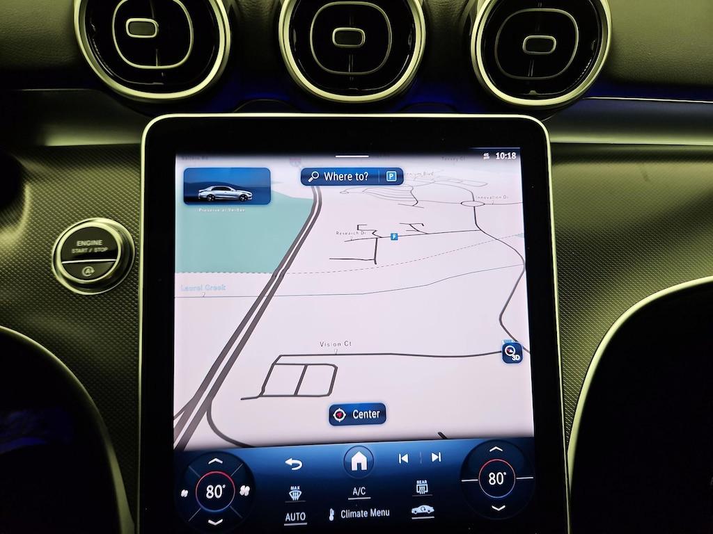 used 2024 Mercedes-Benz C-Class car, priced at $40,998