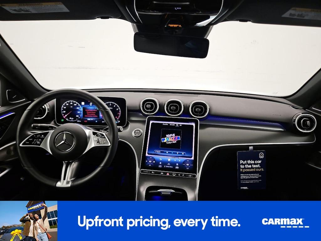 used 2024 Mercedes-Benz C-Class car, priced at $40,998