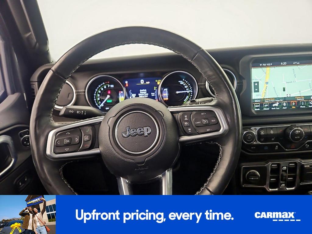 used 2022 Jeep Wrangler Unlimited 4xe car, priced at $35,998