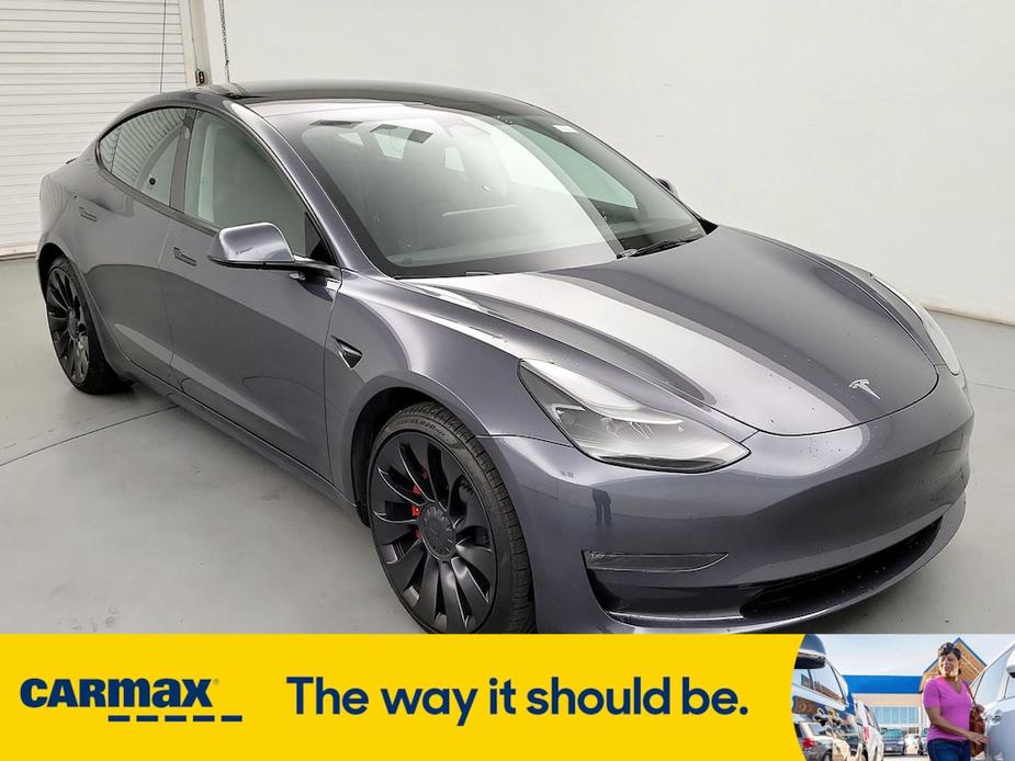 used 2023 Tesla Model 3 car, priced at $36,998