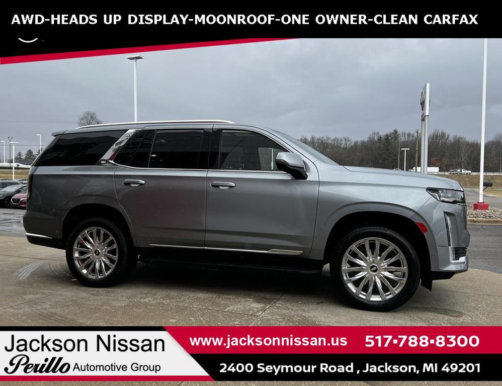 used 2024 Cadillac Escalade car, priced at $87,995