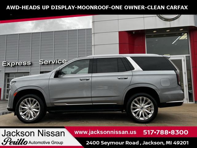 used 2024 Cadillac Escalade car, priced at $91,995
