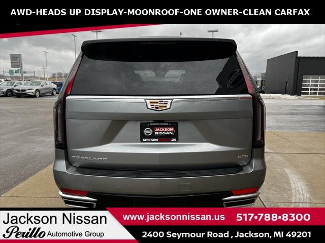 used 2024 Cadillac Escalade car, priced at $91,995