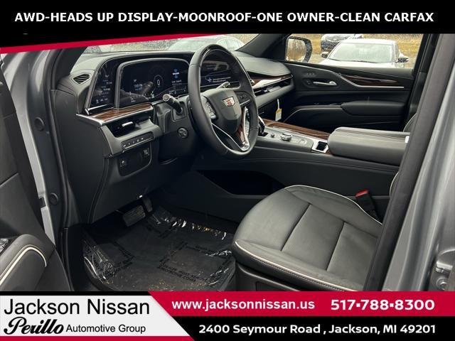 used 2024 Cadillac Escalade car, priced at $91,995
