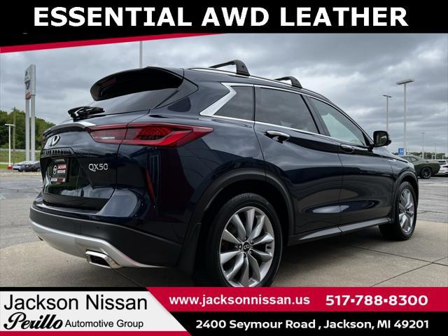 used 2022 INFINITI QX50 car, priced at $30,965