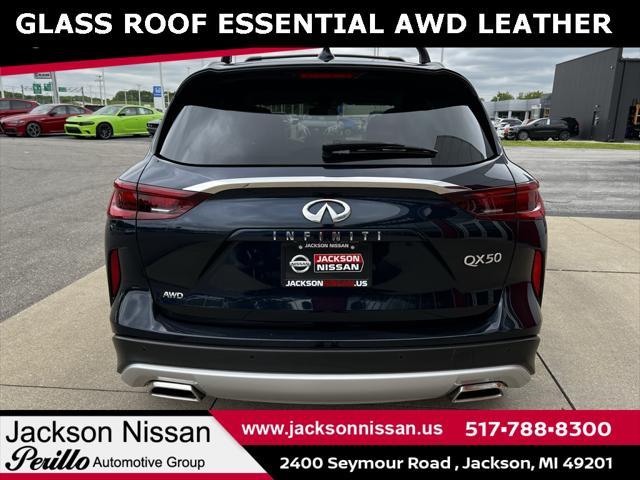used 2022 INFINITI QX50 car, priced at $30,965