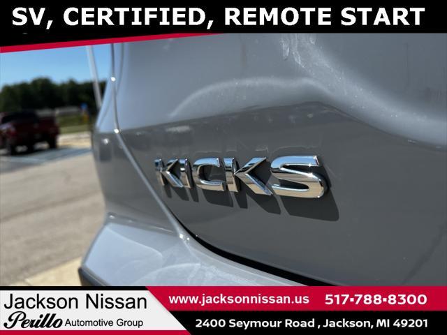 used 2024 Nissan Kicks car, priced at $21,498