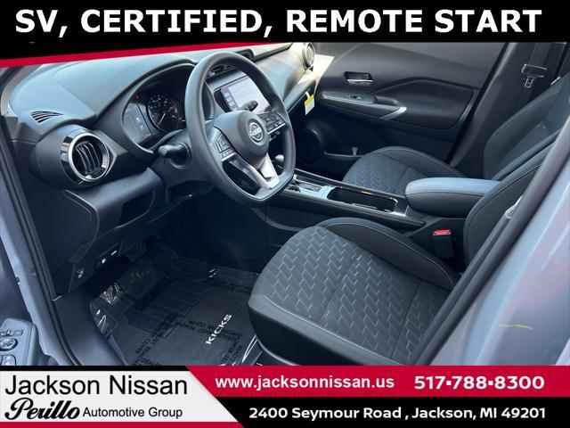 used 2024 Nissan Kicks car, priced at $21,498