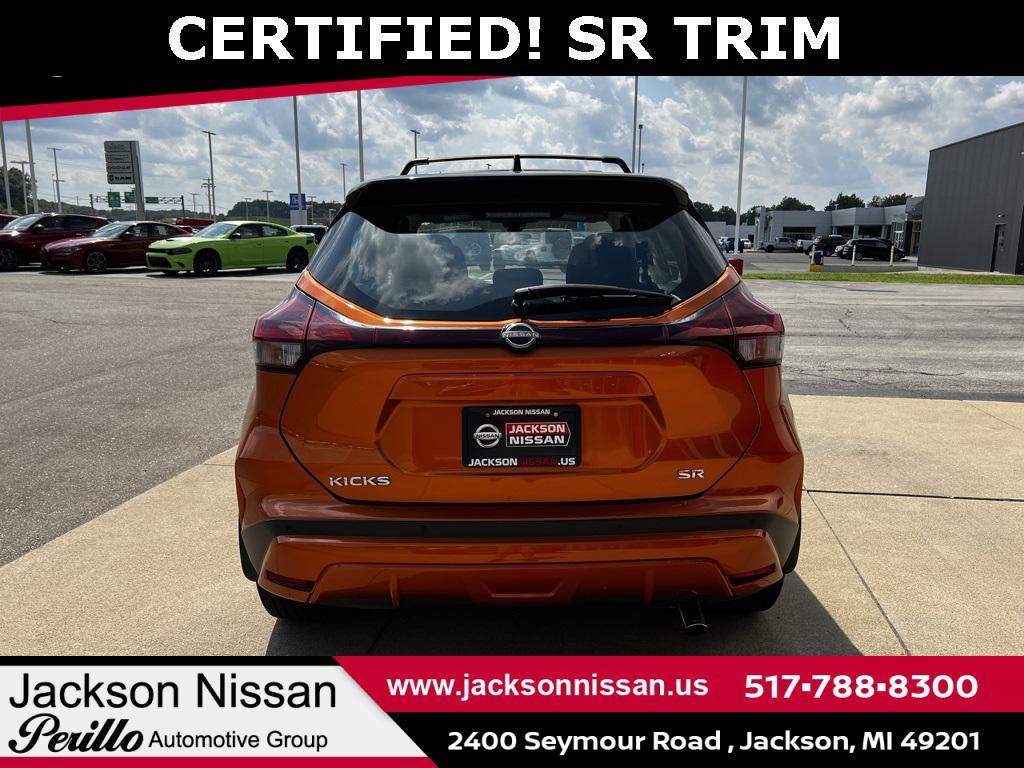 used 2022 Nissan Kicks car, priced at $19,998