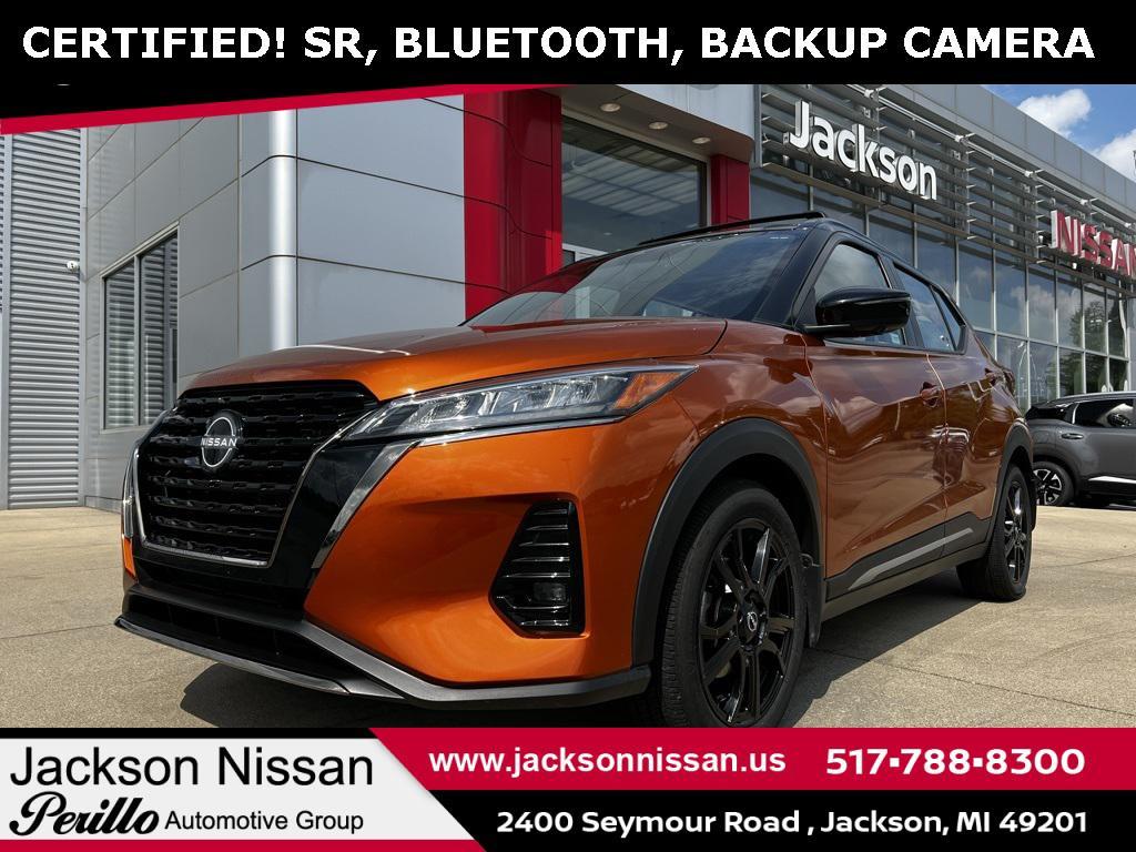 used 2022 Nissan Kicks car, priced at $19,498