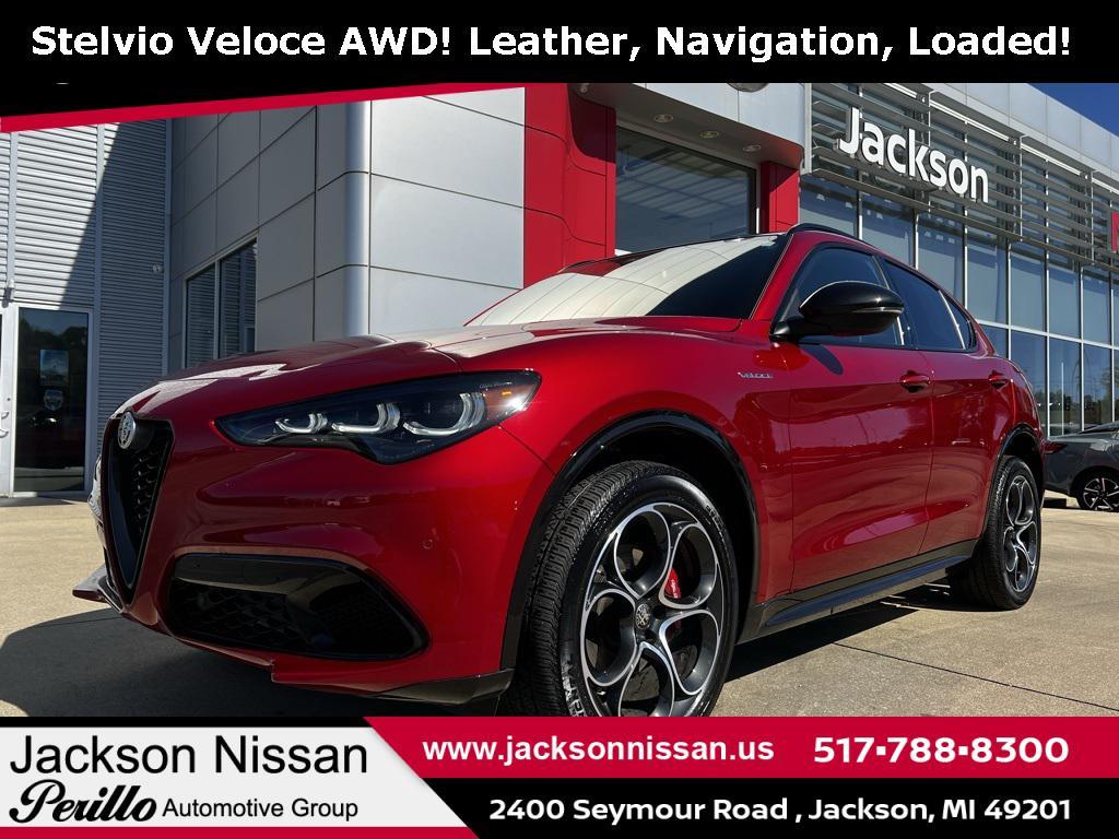 used 2024 Alfa Romeo Stelvio car, priced at $38,998