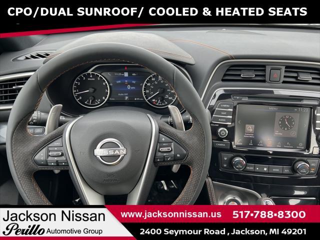 used 2023 Nissan Maxima car, priced at $42,998