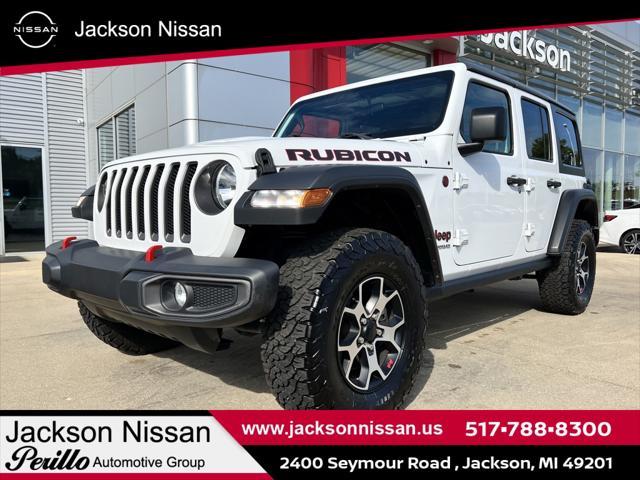 used 2021 Jeep Wrangler Unlimited car, priced at $43,995