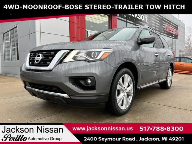 used 2019 Nissan Pathfinder car, priced at $17,595