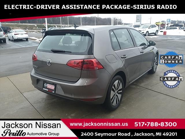 used 2016 Volkswagen e-Golf car, priced at $13,875